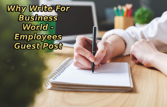 Why Write For Business World - Employees Guest Post