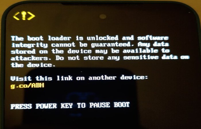 Smartphone stuck in a boot loop after a failed firmware flash