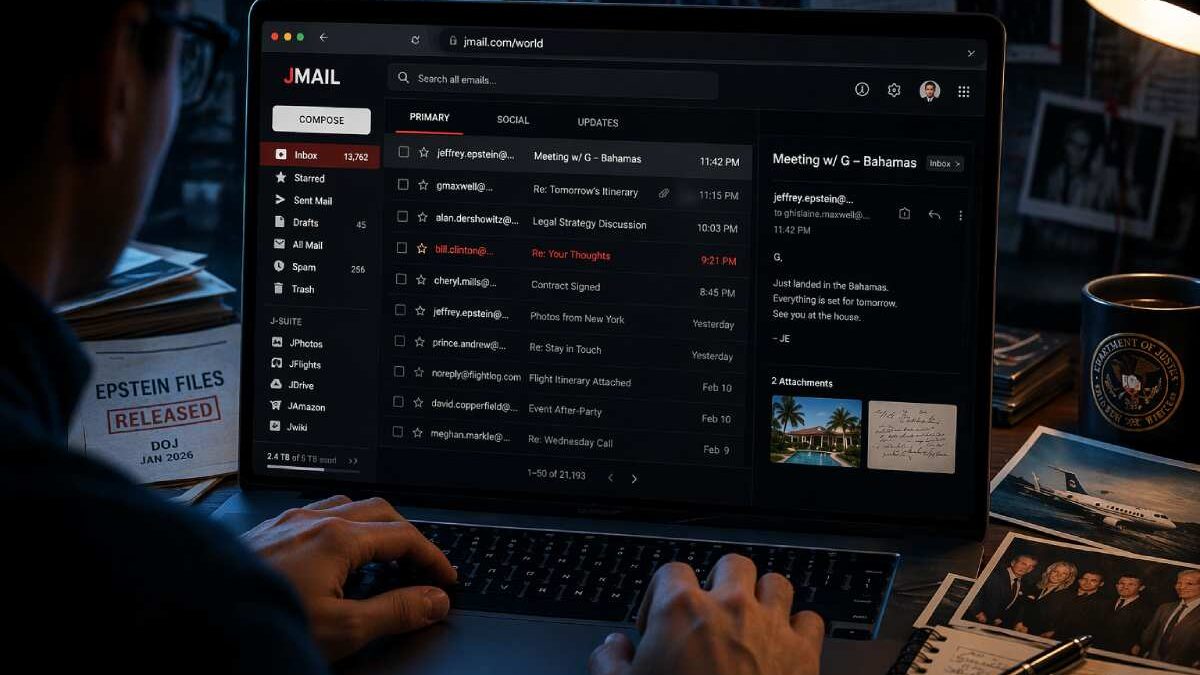 Jmail.com world Explained: Everything to Know About the Epstein Files Archive in India