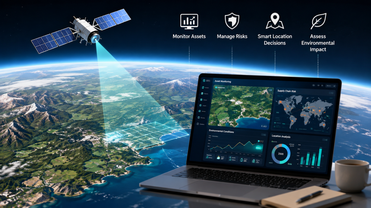 How Satellite Data Supports Modern Businesses