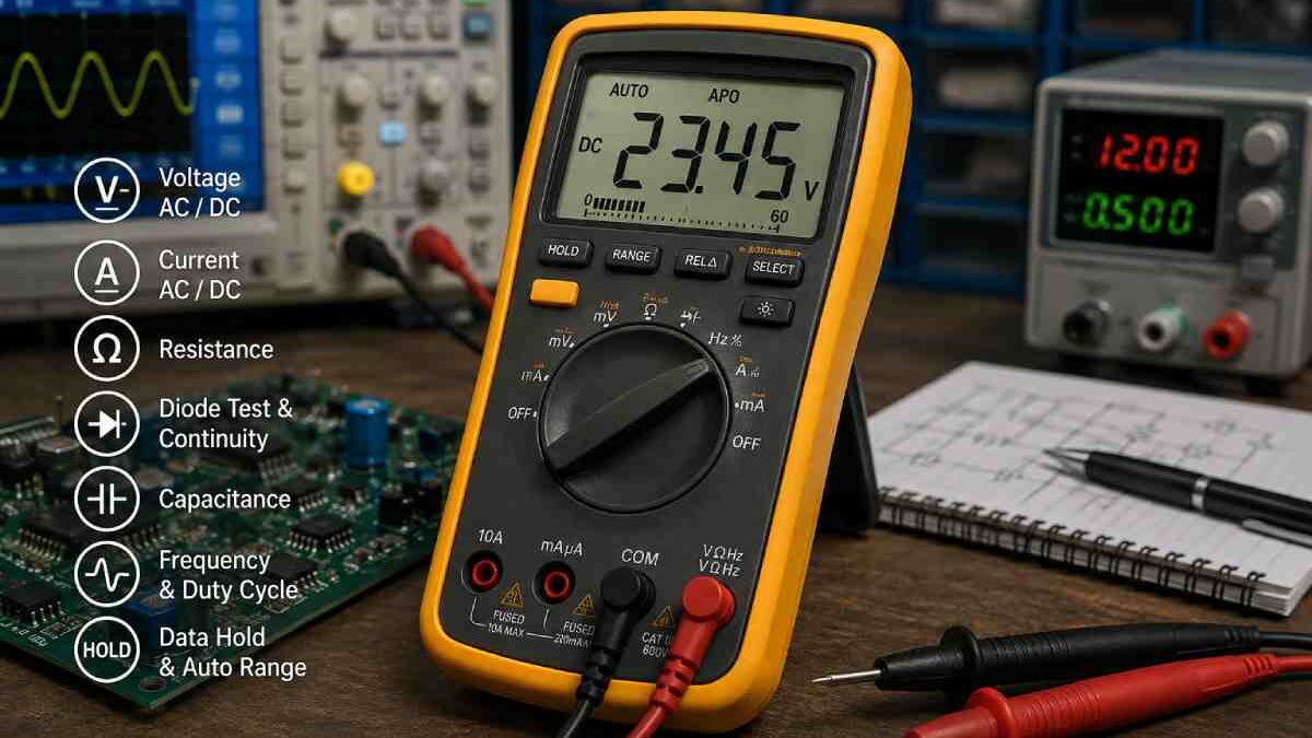 Digital Multimeters Explained: Features Engineers Should Know
