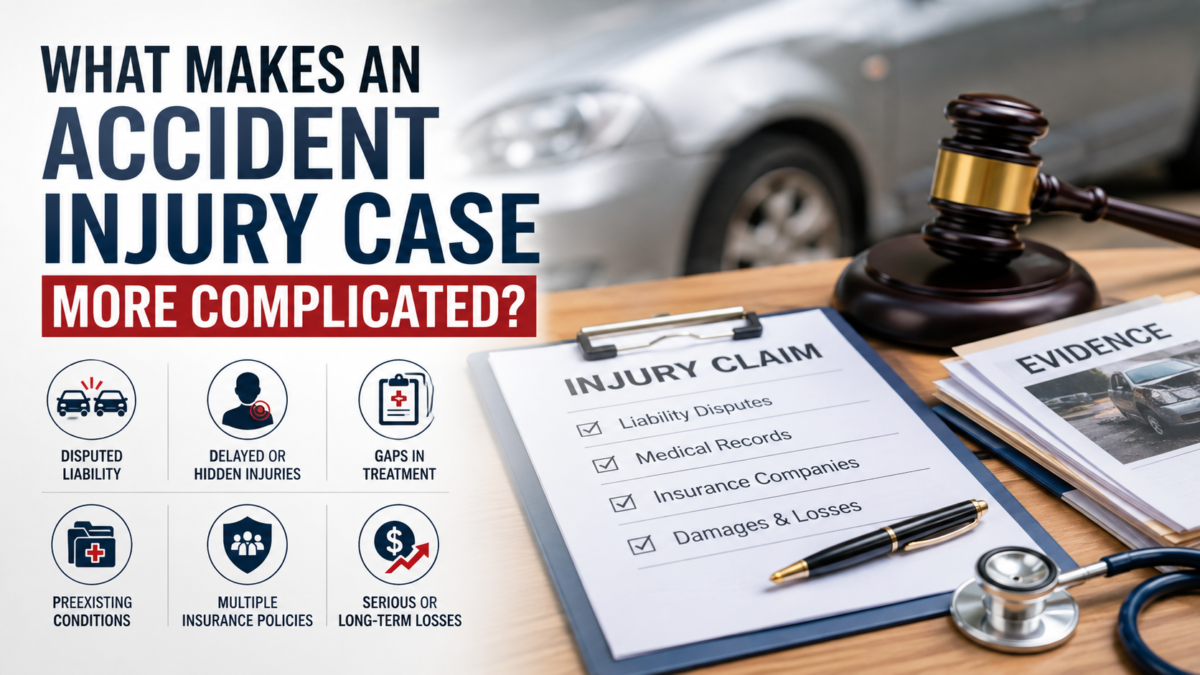 What Makes an Accident Injury Case More Complicated?