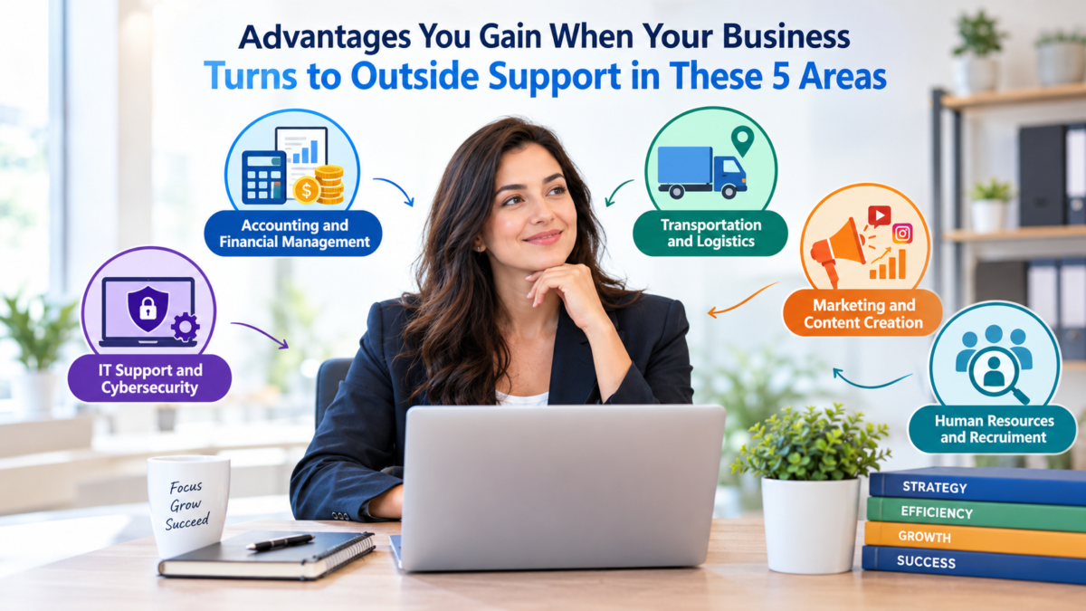 Advantages You Gain When Your Business Turns to Outside Support in These 5 Areas